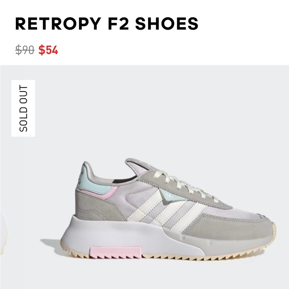 Women’s Adidas Retropy F2 Shoes